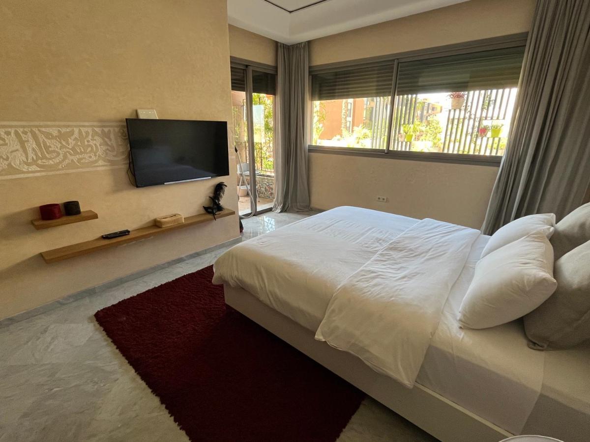 דירות מרקש Marrakech M Avenue Terrasse Jardin מראה חיצוני תמונה