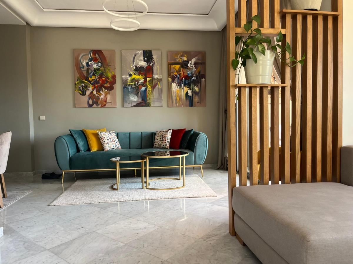 דירות מרקש Marrakech M Avenue Terrasse Jardin מראה חיצוני תמונה