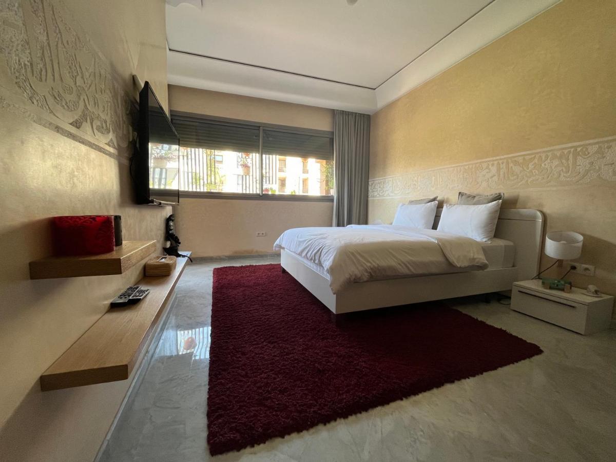 דירות מרקש Marrakech M Avenue Terrasse Jardin מראה חיצוני תמונה