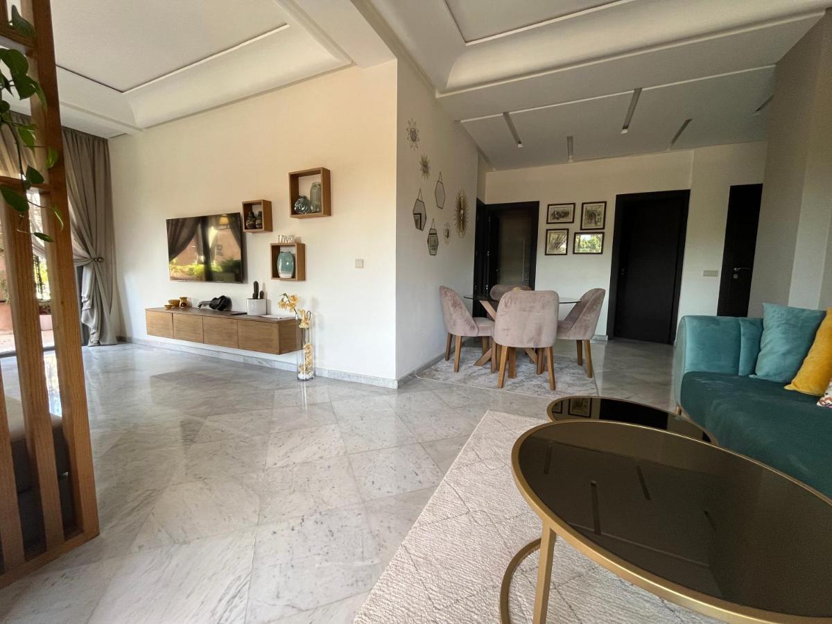 דירות מרקש Marrakech M Avenue Terrasse Jardin מראה חיצוני תמונה