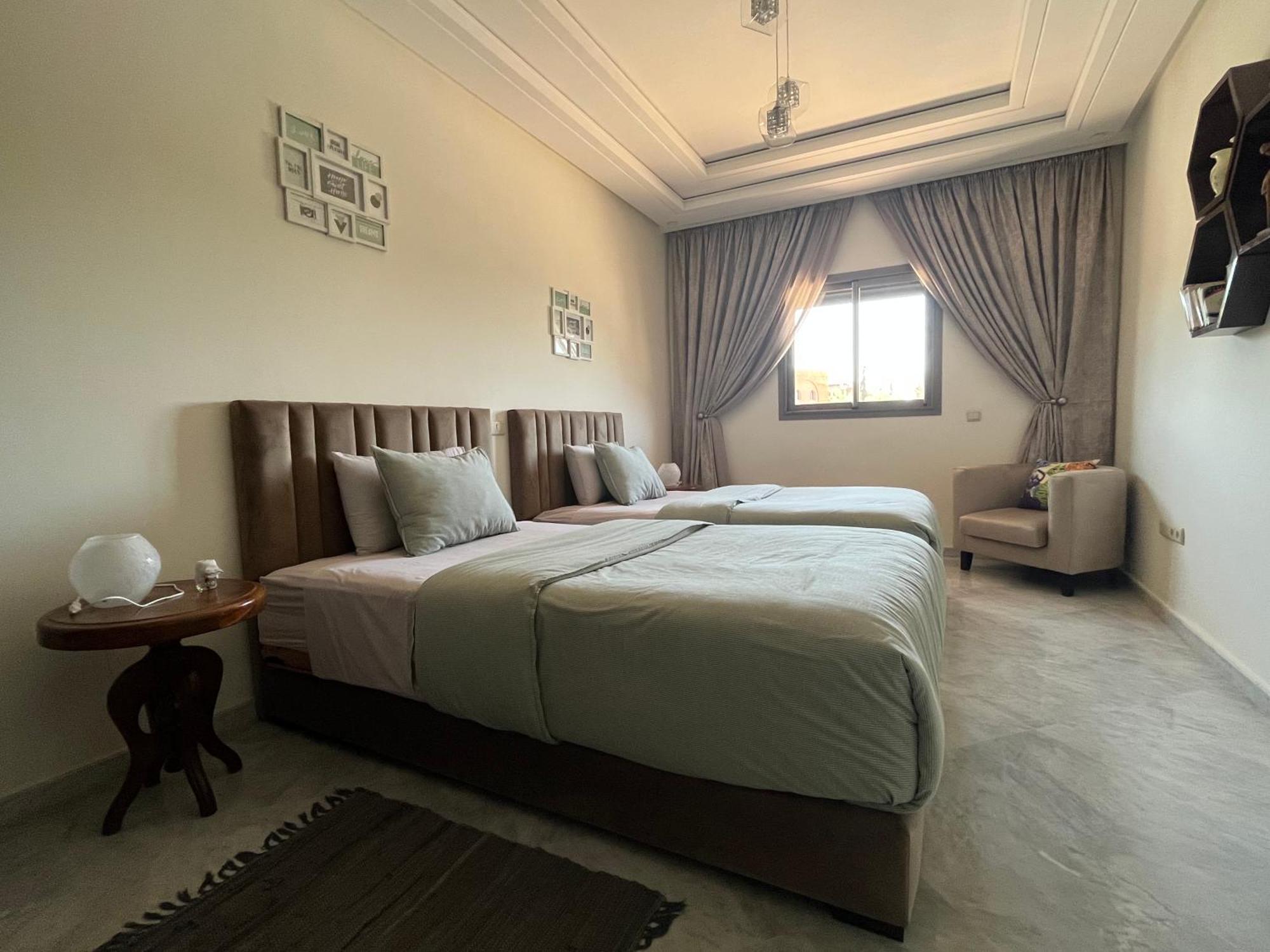 דירות מרקש Marrakech M Avenue Terrasse Jardin מראה חיצוני תמונה
