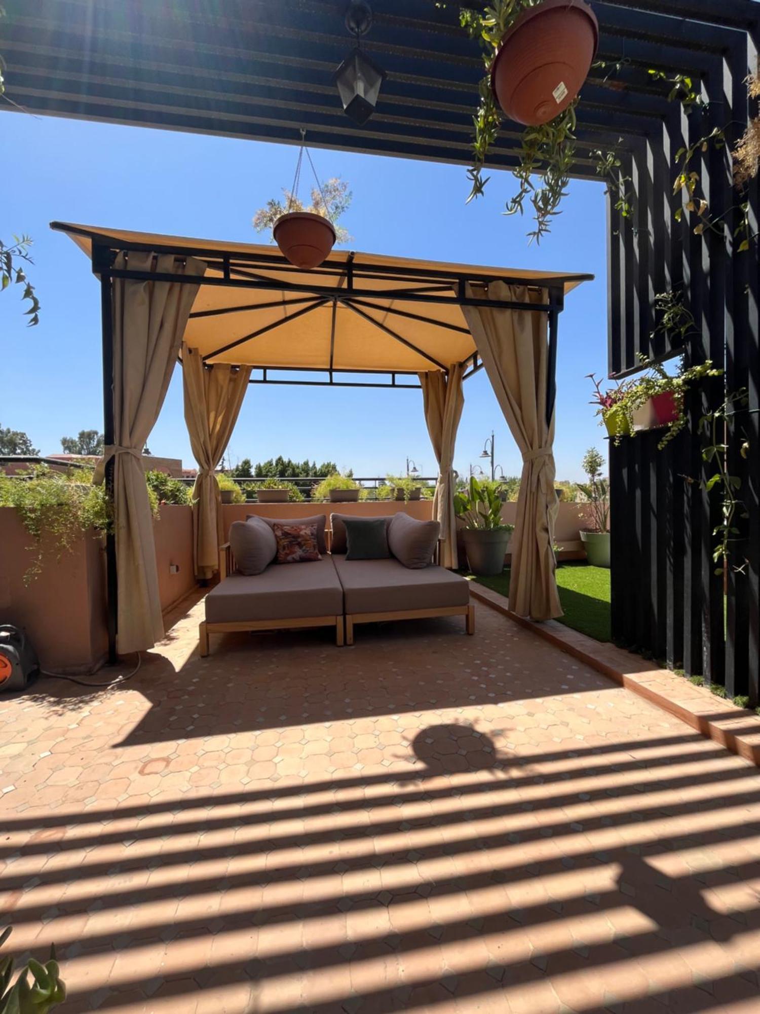 דירות מרקש Marrakech M Avenue Terrasse Jardin מראה חיצוני תמונה